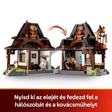 LEGO® NINJAGO® Forja das Quatro Armas, 15º Aniversário 71858 - .Imagem