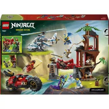 LEGO® NINJAGO® Nindzsajárművek csatája a lombháznál 71857 - . kép