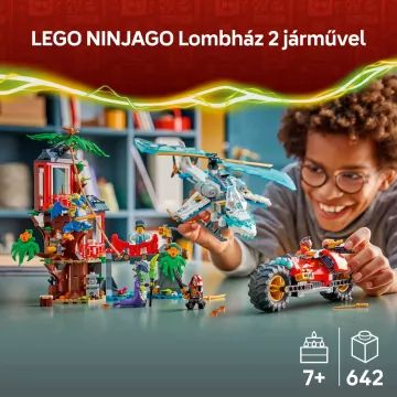 Bătălia vehiculelor LEGO® NINJAGO® Ninja la casa din copaci 71857 - .foto
