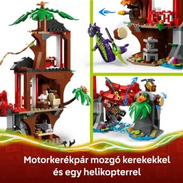 Bătălia vehiculelor LEGO® NINJAGO® Ninja la casa din copaci 71857 - .foto