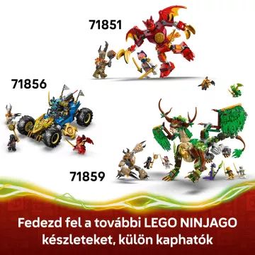 LEGO® NINJAGO® Nindzsajárművek csatája a lombháznál 71857 - . kép