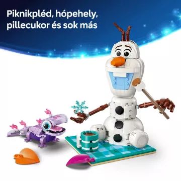 LEGO® Disney Olaf și Bruni la un picnic vesel 43287 - .foto