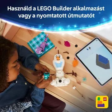 LEGO® Disney Olaf și Bruni la un picnic vesel 43287 - .foto