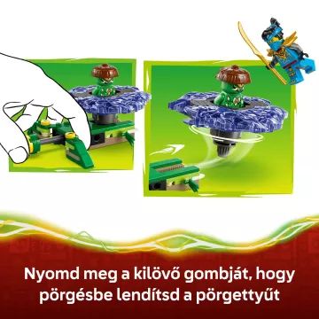 LEGO® NINJAGO® Nya contre une toupie monstre mutante 71849 - .image