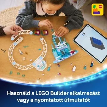 LEGO® Disney Princess Леденият замък на Елза и приключенията със шейна 43281 - . изображение