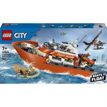 LEGO® City Klāistveida glābšanas laiva un helikopters 60504 - .attēls