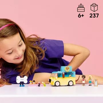 Camion LEGO® Friends cu accesorii pentru animale 42678 - .foto