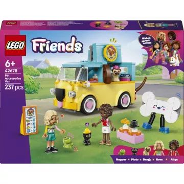 Camion LEGO® Friends cu accesorii pentru animale 42678 - .foto