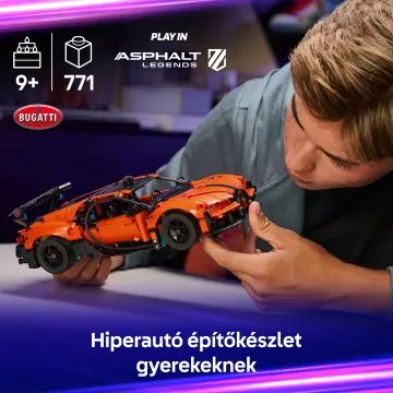 LEGO® Technic Bugatti Chiron Pur Sport hiperautó 42222 - . kép