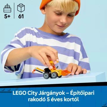 LEGO® City Vozidlá – Stavebný nakladač 60483 - .Obrázok