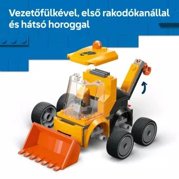 LEGO® City Vozidlá – Stavebný nakladač 60483 - .Obrázok