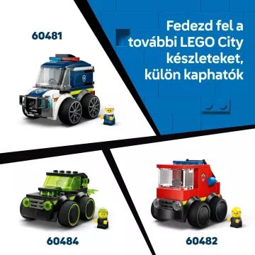 LEGO® City Vozidlá – Stavebný nakladač 60483 - .Obrázok