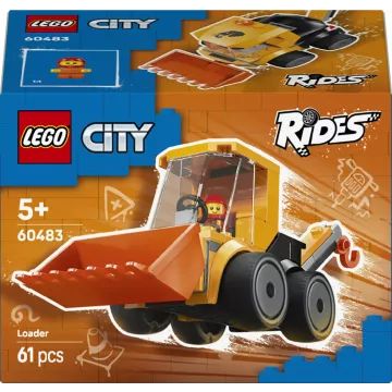 LEGO® City Vozidlá – Stavebný nakladač 60483 - .Obrázok