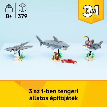 LEGO® Creator Veszedelmes cápa egy kincsesládával 31381 - . kép