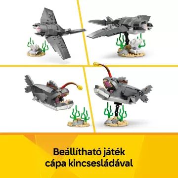 LEGO® Creator Nebezpečný žralok s truhlou s pokladem 31381 - .obrázek