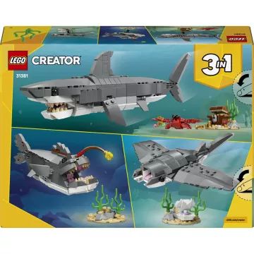 LEGO® Creator Nebezpečný žralok s truhlou s pokladem 31381 - .obrázek