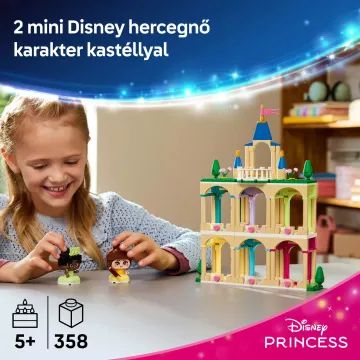 LEGO® │ Disney Mini Castillo de Bella y Tiana 43291 - .imagen