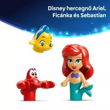 LEGO® Disney Prințesa Ariel, micuțul ei palat fermecat 43285 - .foto