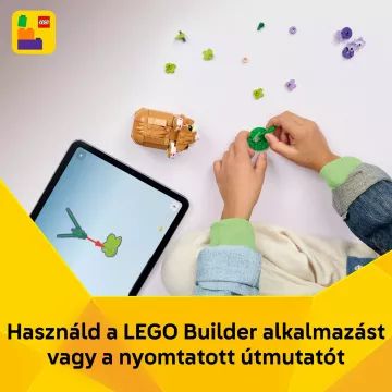 LEGO® Creator Hamster drăguț cu o floare 31376 - .foto