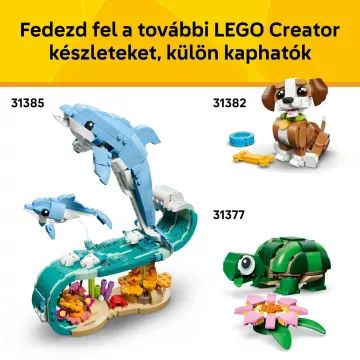 LEGO® Creator Сладко хамстерче с цвете 31376 - . изображение
