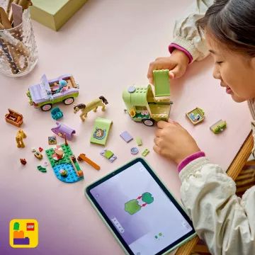 LEGO® Friends Pferd- und Fohlenanhänger 42695 - . bild aus