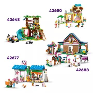 LEGO® Friends Prikolica za prijevoz konja i ždrijebeta 42695 - .slika