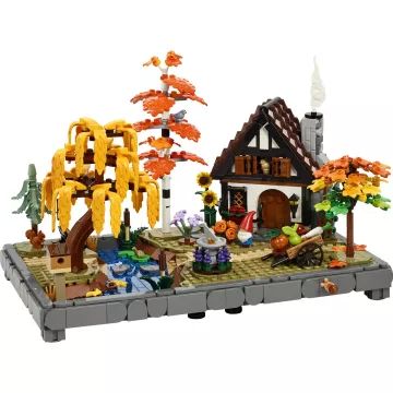 LEGO® Icons Jesienny ogród z domkiem 11372 - .zdjęcie 