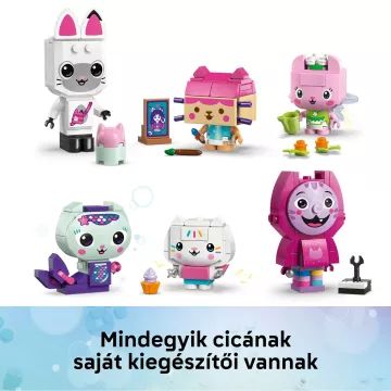 Casa de muñecas de LEGO® Gabi construida con bloques de Gabi, sus amigos gatos, 11215 - .imagen