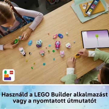 La maison de poupée LEGO® Gabby de Gabby et ses amis chats, construite avec les briques 11215. - .image