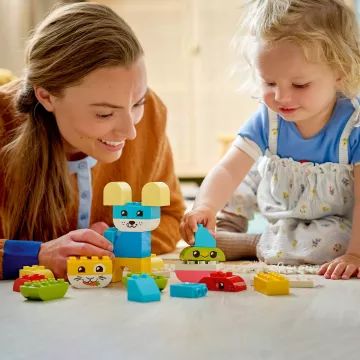 LEGO® DUPLO® Kreatywne i urocze, 3-w-1 Zwierzaki domowe 10477 - .zdjęcie 