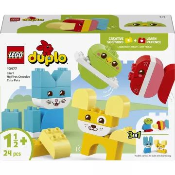 LEGO® DUPLO® Kreatywne i urocze, 3-w-1 Zwierzaki domowe 10477 - .zdjęcie 