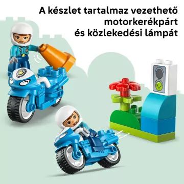 LEGO® DUPLO® Blaue Polizeimotorrad 10471 - . bild aus