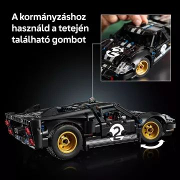 LEGO® Technic 1966 Ford GT40 MKII samochód wyścigowy 42223 - .zdjęcie 