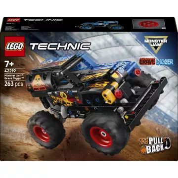 LEGO® Technic Monster Jam Grave Digger foc și gheață 42219 - .foto