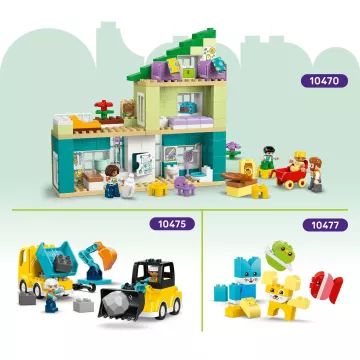 LEGO® DUPLO® 3 în 1 Șantier de construcție și utilaje 10476 - .foto