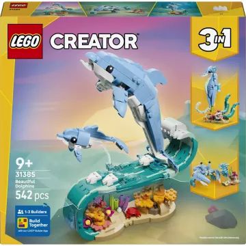 LEGO® Creator Animali Marini: Delfini Meravigliosi 31385 - .immagine