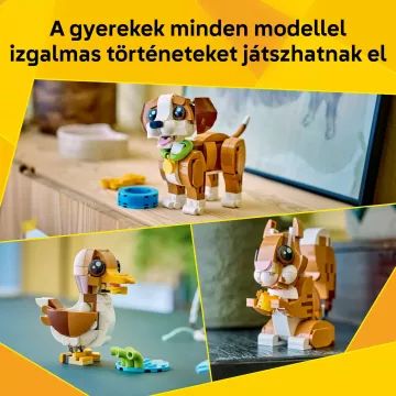 LEGO® Creator Søde Dyr: Legesyg Hvalp 31382 - .billede