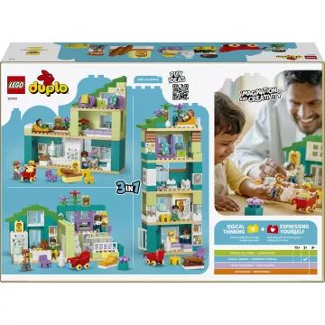 LEGO® DUPLO® 3 viename šiuolaikinis šeimos namas su figūrėlėmis 10470 - .vaizdas