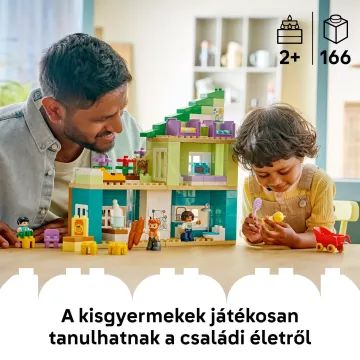 LEGO® DUPLO® 3 viename šiuolaikinis šeimos namas su figūrėlėmis 10470 - .vaizdas