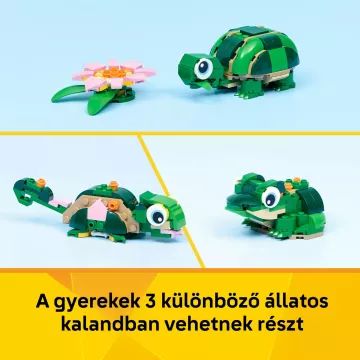 LEGO® Creator Teknős egy vízililiom-virággal 31377 - . kép