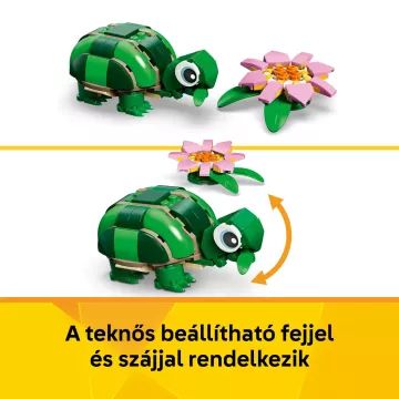 LEGO® Creator Teknős egy vízililiom-virággal 31377 - . kép
