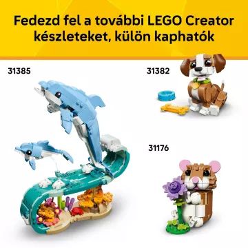 Tartaruga LEGO® Creator com flor de lótus 31377 - .Imagem