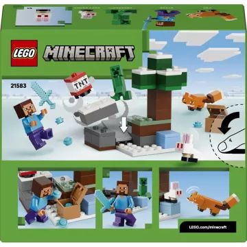 LEGO® Minecraft® Steve tajgai kalandjai 21583 - . kép