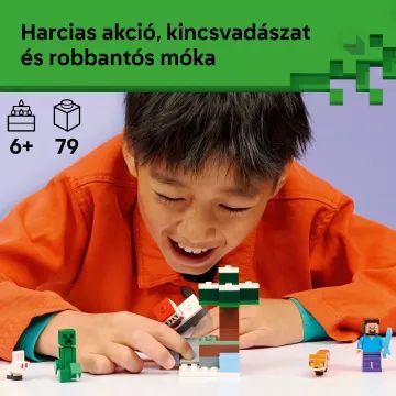 Aventurile lui Steve în taiga LEGO® Minecraft® 21583 - .foto