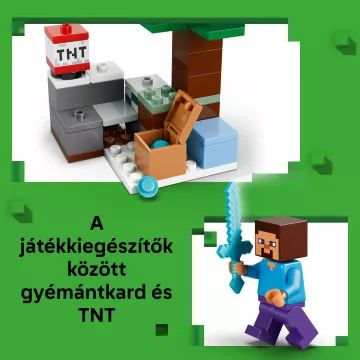 LEGO® Minecraft® Steve tajgai kalandjai 21583 - . kép