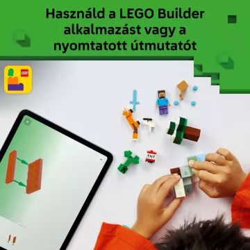 LEGO® Minecraft® Steve tajgai kalandjai 21583 - . kép