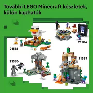 LEGO® Minecraft® Steve tajgai kalandjai 21583 - . kép
