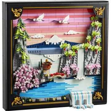 LEGO® Art Krajobraz z japońskim kwitnącym wiśniowym drzewem 31218 - .zdjęcie 