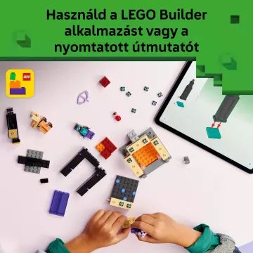 LEGO® Minecraft® Rejse til Netherportalen og Endportalen 21584 - .billede