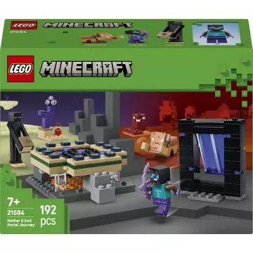 LEGO® Minecraft® Rejse til Netherportalen og Endportalen 21584 - .billede